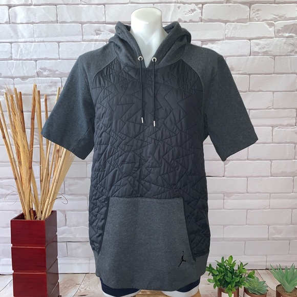 Jordan Other - Nike Air Jordan Quilted Basketball Pullover Hoodie